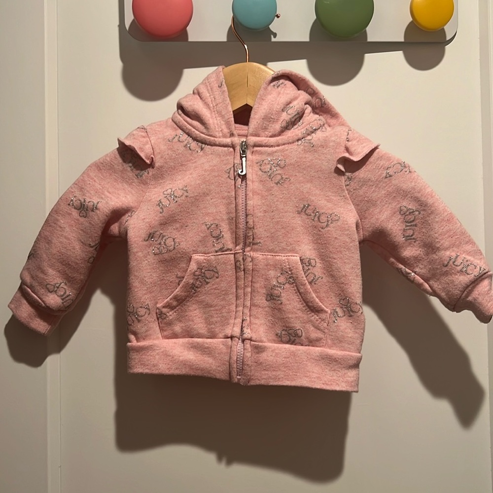 Juicy Couture Baby Pink Hoodie